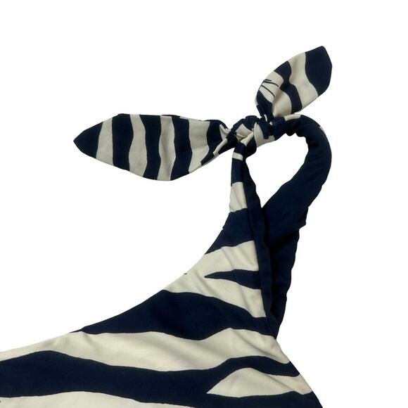 Michael Kors‎ Reversible One-Piece Swimsuit One Shoulder Soft Cup Bra Women's 8 - Picture 10 of 15